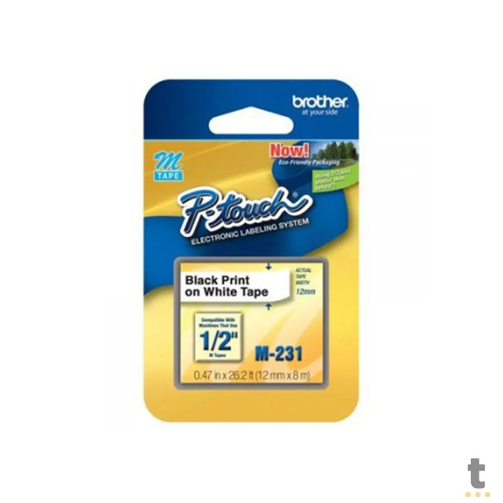 Fita Para Etiquetadora Brother P-touch M231 Truedata